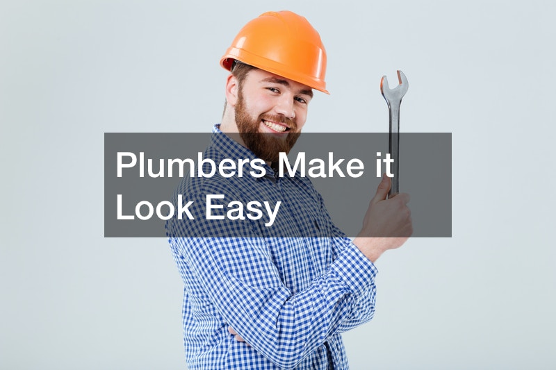 Plumbers Make it Look Easy