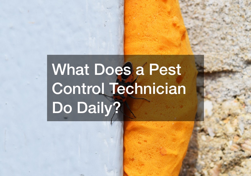 What Does a Pest Control Technician Do Daily?