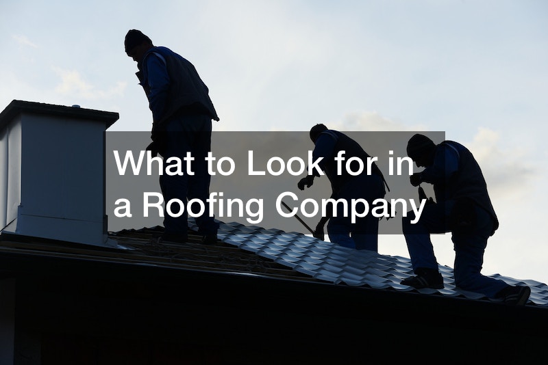 What to Look for in a Roofing Company